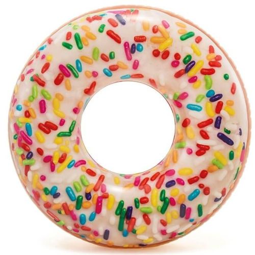 D.w.z Geleerde uitgehongerd Opblaasbare sprinkles donut