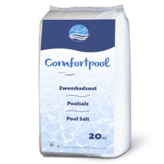 Comfortpool Zwembadzout 20 kg | Voor schoon zwembadwater | Geschikt voor Intex zoutwatersysteem