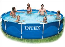 Intex zwembad rond 366 x 76 | Metal Frame