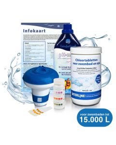 Comfortpool Chloor Starterspakket groot | Tot 15.000 liter